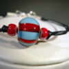 Bracciali in Vetro di Murano colore Azzurro e Rosso